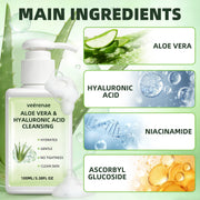 Veérenae Aloe Vera and Hyaluronic Acid Facial Cleanser
