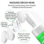 AMOCOCO Facial Cleanser Set with Compressed Towels
