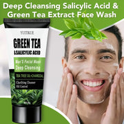 WaterIceLevin Green Tea and Salicylic Acid Men's Facial Cleanser, 60 g