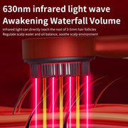Electric Vibration Scalp Massage Comb with Red Light