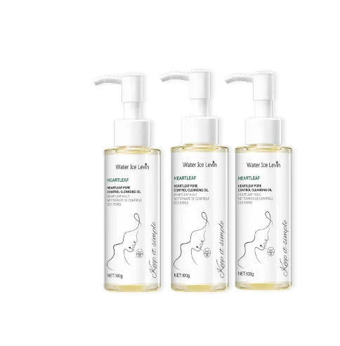 Water Ice Levin Heartleaf Pore Control Cleansing Oil, 100 g