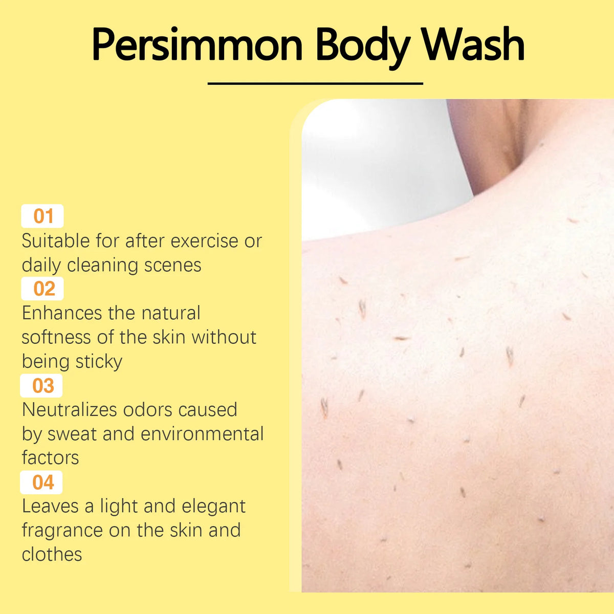Persimmon Body Wash Gel