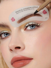 24-Piece Eyebrow Shaping Stencil Set