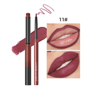 QIBEST Lipstick and Lip Liner Set