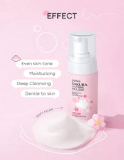 LAIKOU Japan Sakura Facial Cleansing Mousse, 100 ml