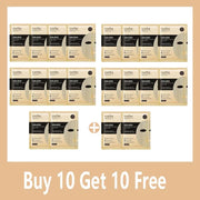SADOER 24K Gold Facial Mask Sheets, 20 Pieces