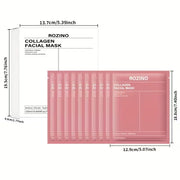 10-Piece Bio-Collagen Facial Mask Set