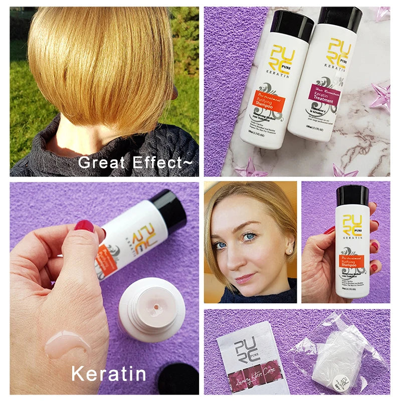 PURC Keratin Hair Care Collection