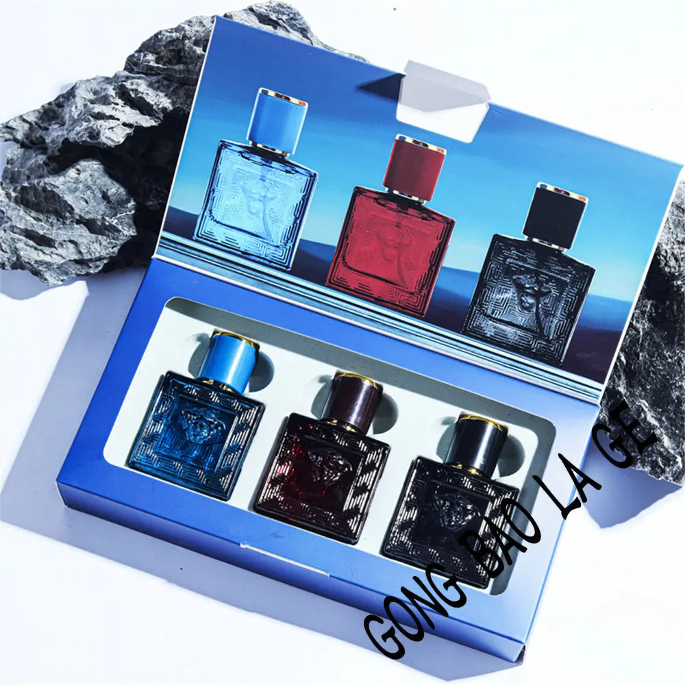 JEAN MISS 90ml Men's Perfume Gift Set, 3-Piece Collection
