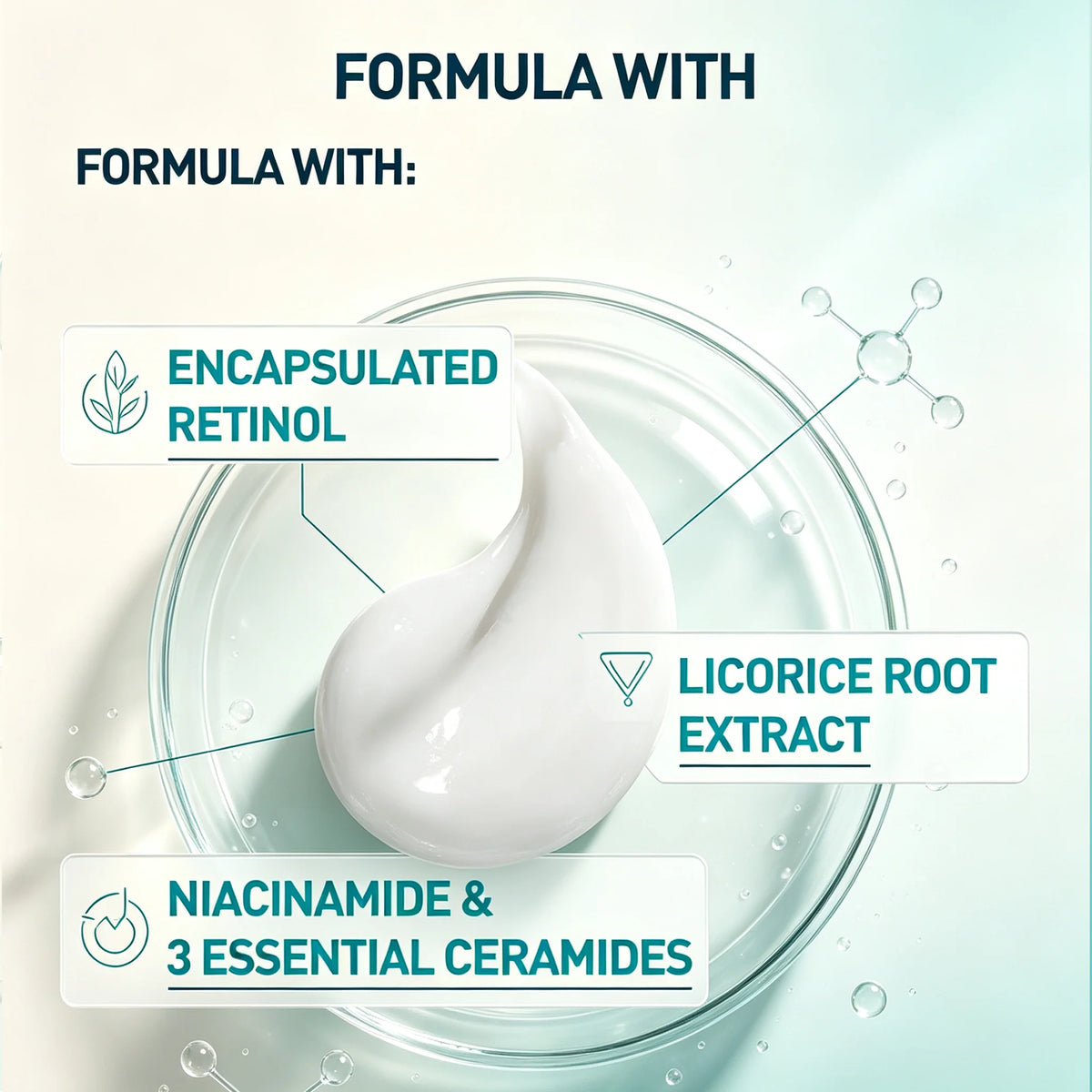 CeraVe Retinol Serum with Niacinamide and Licorice Root