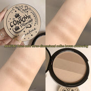 MAXFINE 3-in-1 Blush and Contour Palette