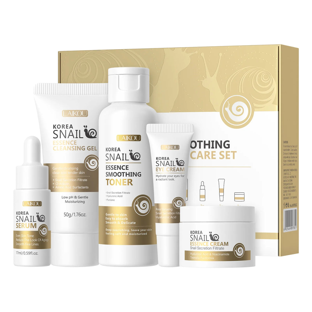 5-Piece Snail Skincare Set