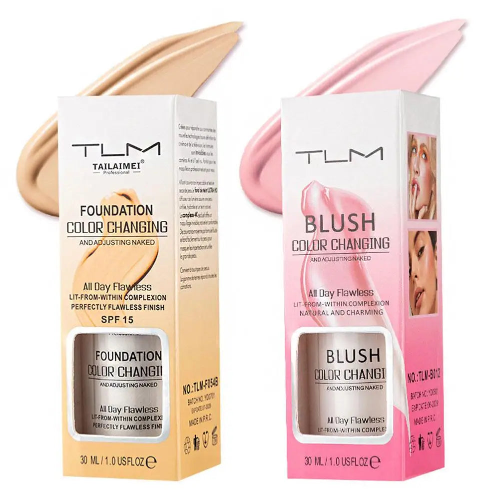 Warming Blush Color-Changing Liquid Foundation, 30ml