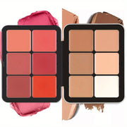 12-Color Concealer, Blush and Contour Palette