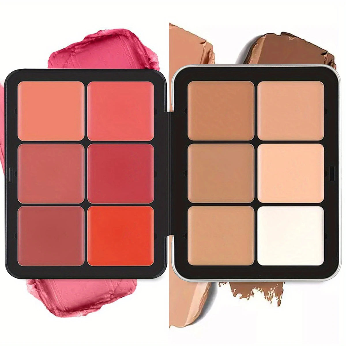 12-Color Concealer, Blush and Contour Palette