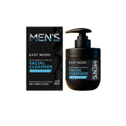 East Moon Charcoal Men's Facial Cleanser, 100 g