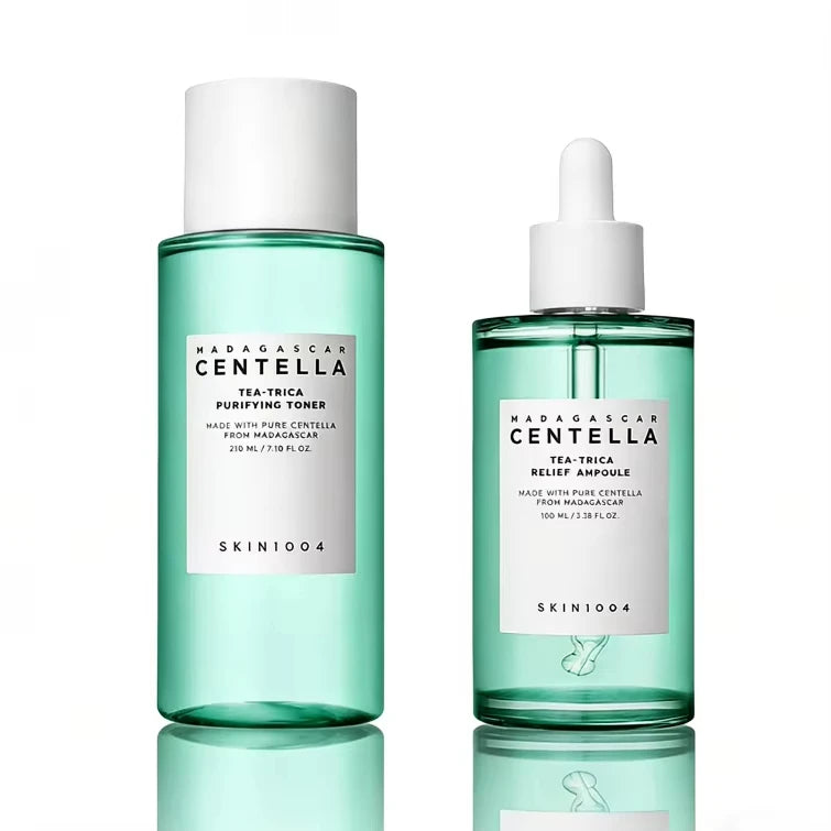 SKIN1004 Madagascar Centella Ampoule and Probio-Cica Essence Toner Set