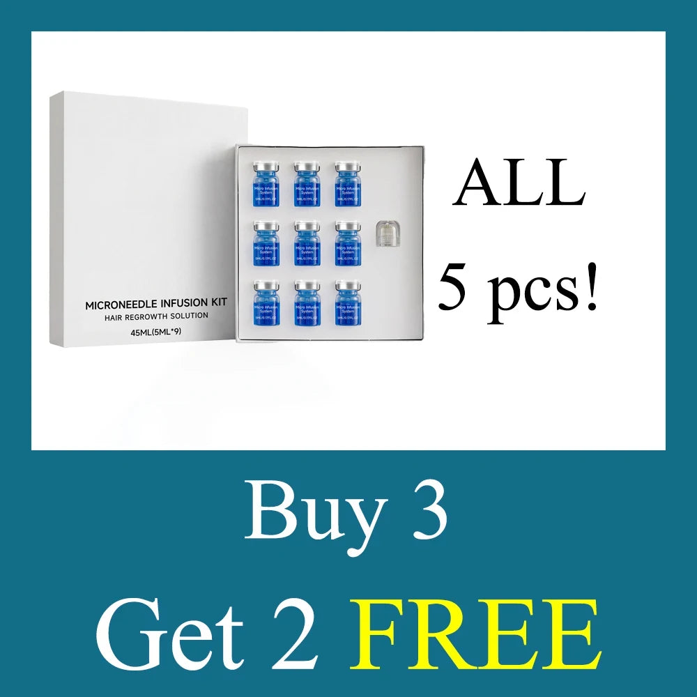Microneedle Scalp Care Kit with Nourishing Serum