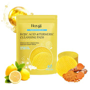 Turmeric and Kojic Acid Cleansing Pads, 40 or 50 Pieces