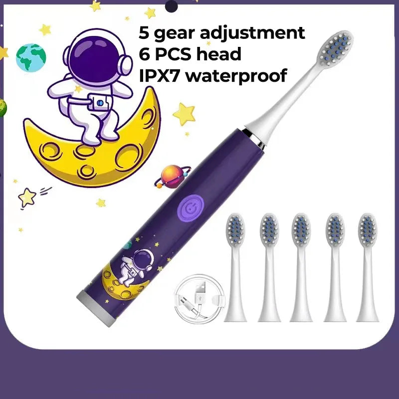 Toothink Rechargeable Electric Toothbrush for Children