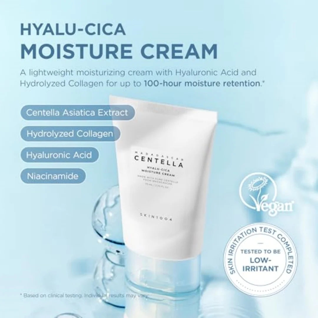 SKIN1004 Hyalu-Cica Moisture Cream, 75ml