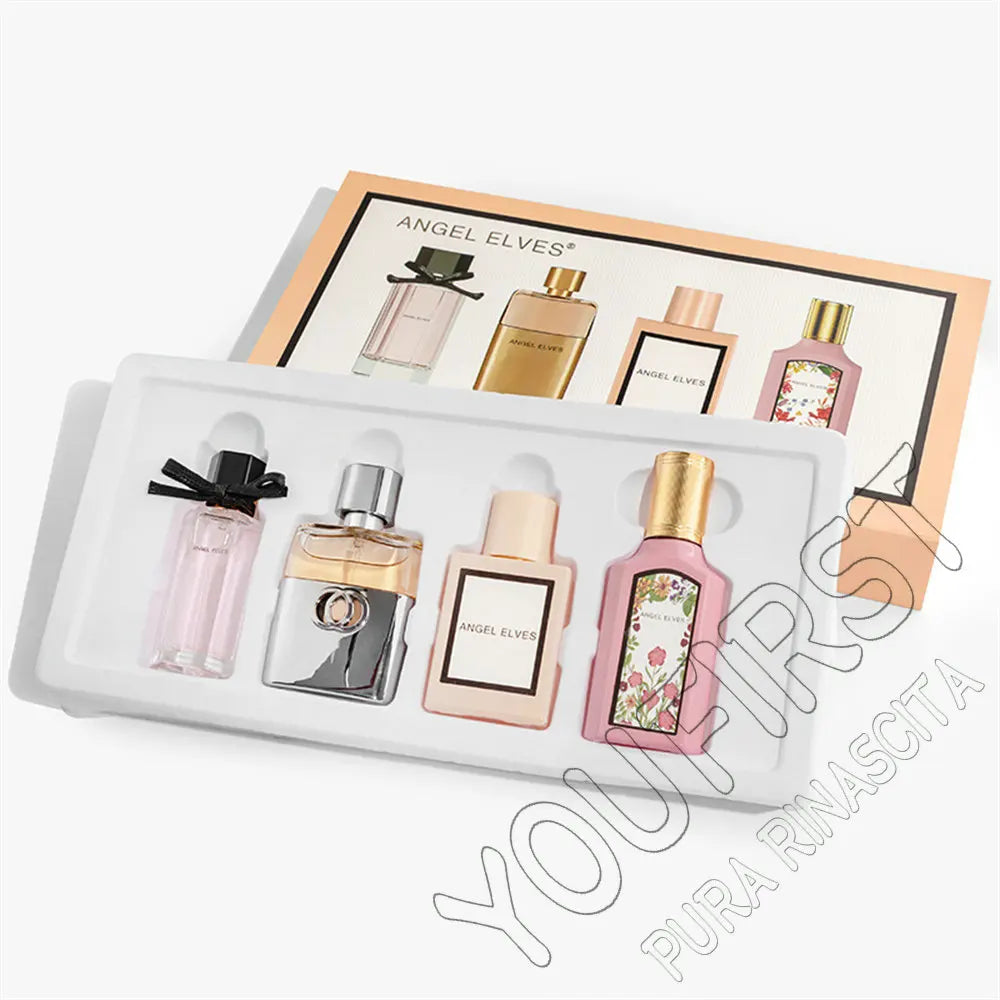 YOUFIRST Women's Floral Perfume Gift Set, 4 x 30ml