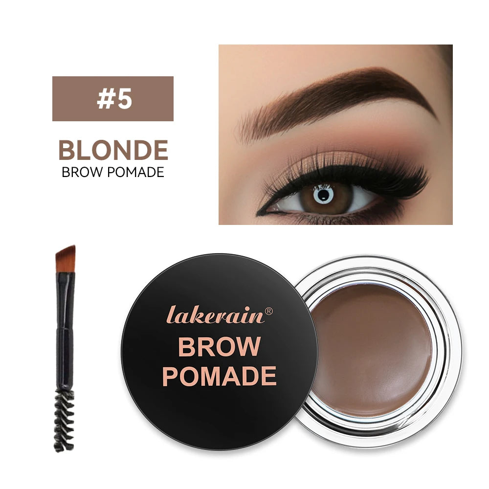Waterproof Eyebrow Pomade with Brush
