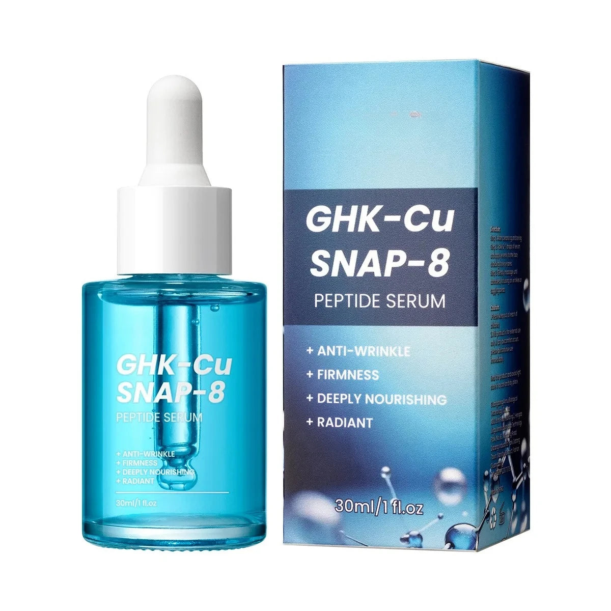 GHK-Cu Copper Peptides Facial Serum with SNAP-8