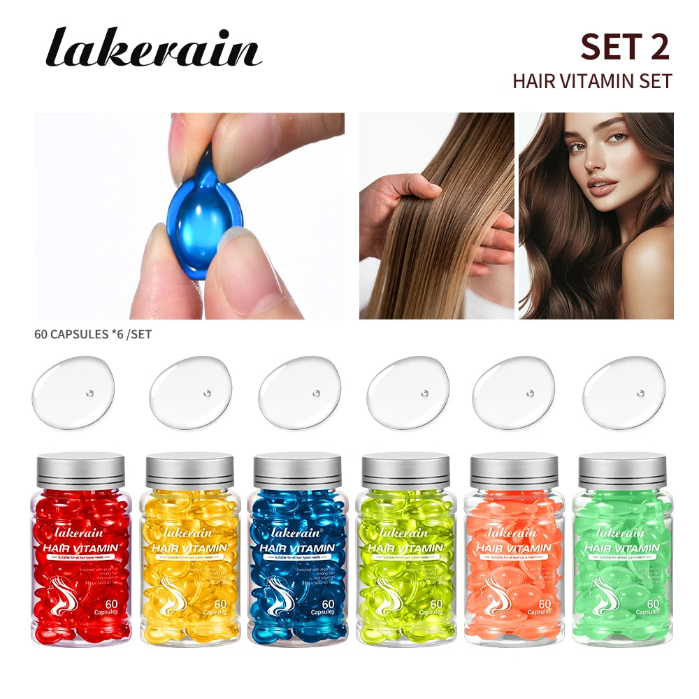 Moroccan Vitamin Oil Hair Care Essence Set