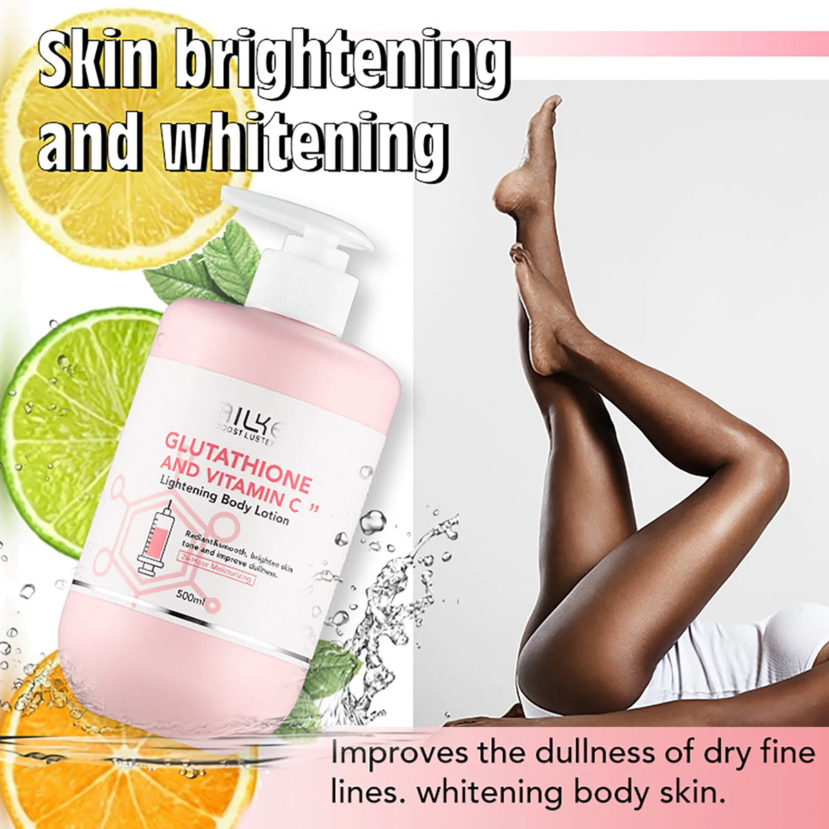 AILKE Glutathione and Vitamin C Body Care Set