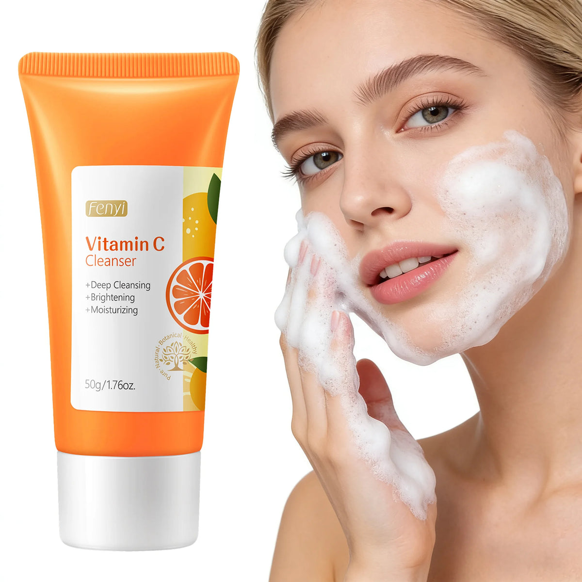 FENYI Vitamin C Facial Cleanser, 50 g