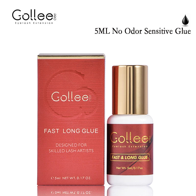 Gollee Eyelash Extension Adhesive, Fast-Drying