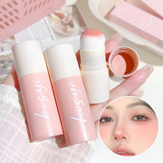 HISYI Soft Fog Blush Stick for Lips and Cheeks