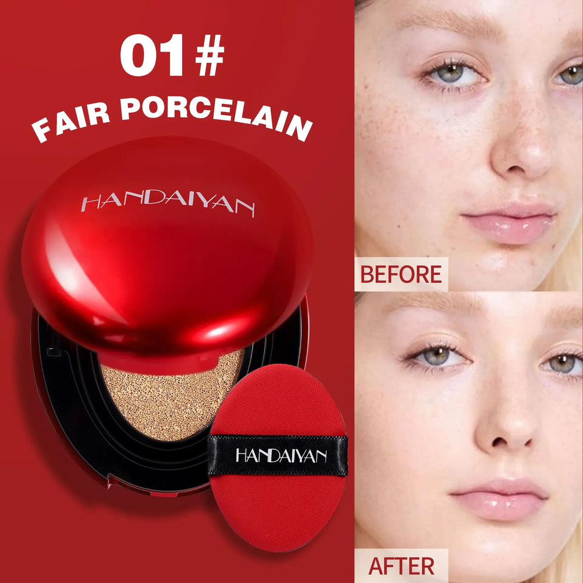 Air Cushion Foundation, 5 Shades