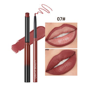 QIBEST Lipstick and Lip Liner Set