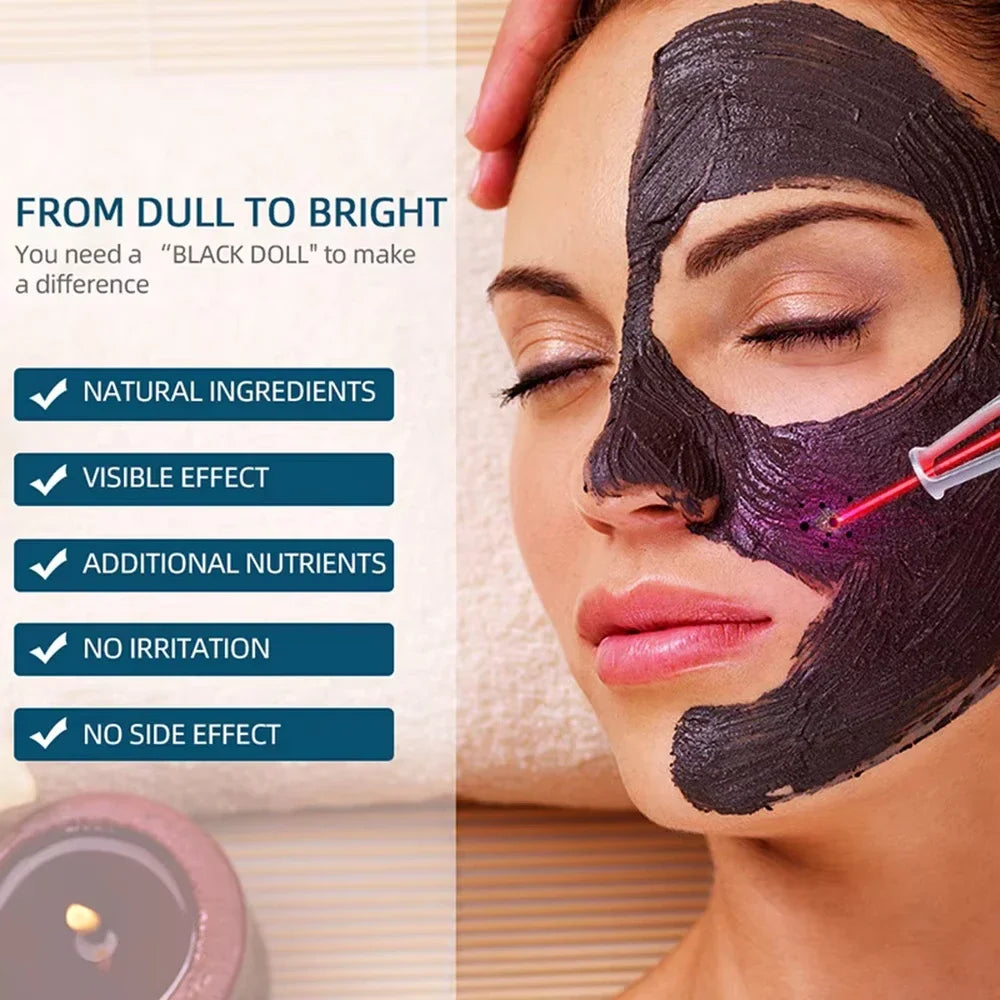 Black Carbon Gel Facial Mask, 80 ml