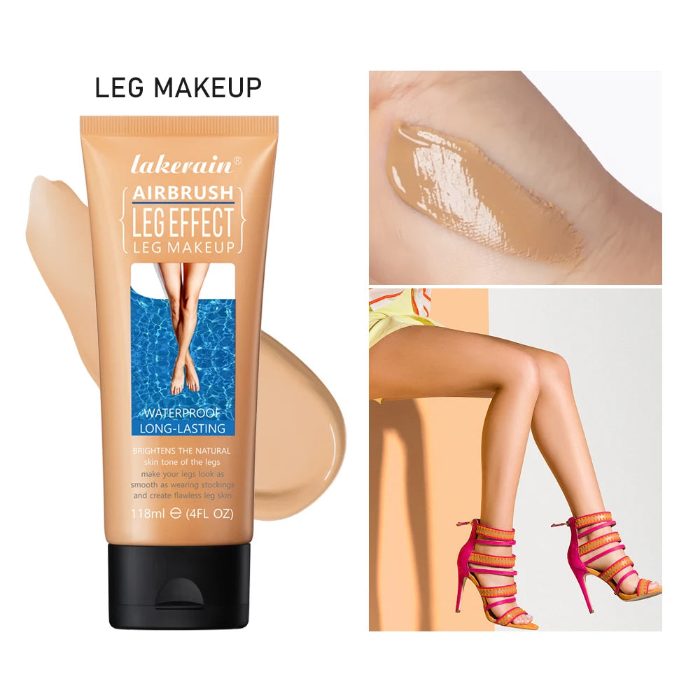 Leg Makeup Liquid Body Foundation, 3 Shades