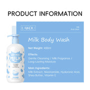 LAIKOU Milk Body Wash, 400ml