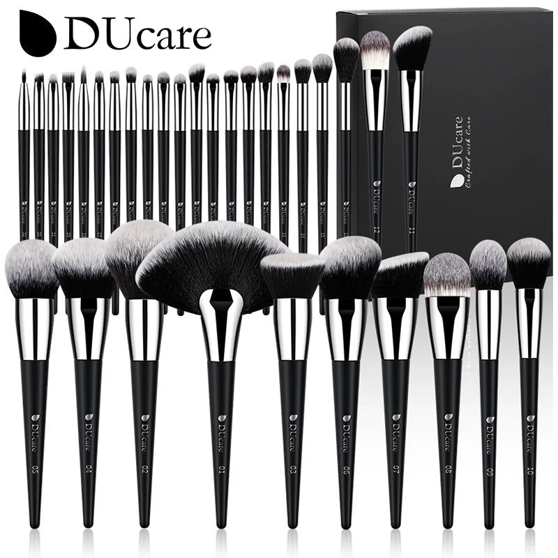 DUcare Makeup Brush Set, 8 to 32 Pieces