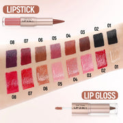 2-in-1 Matte Lip Liner and Crystal Lip Gloss