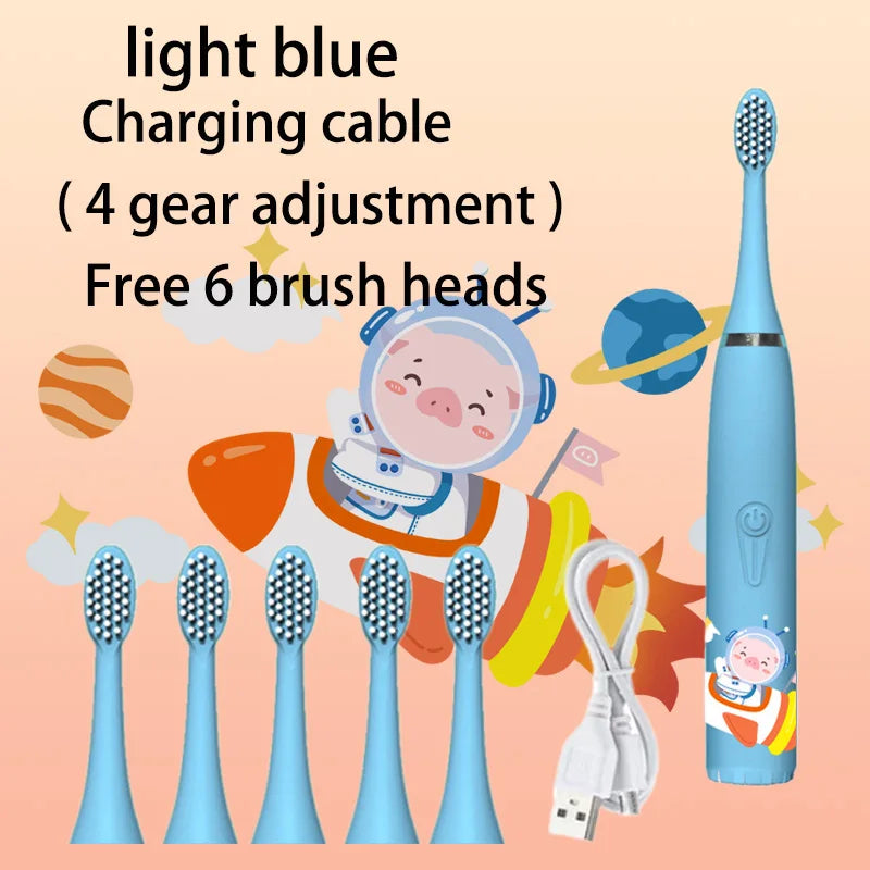 Toothink Rechargeable Electric Toothbrush for Children