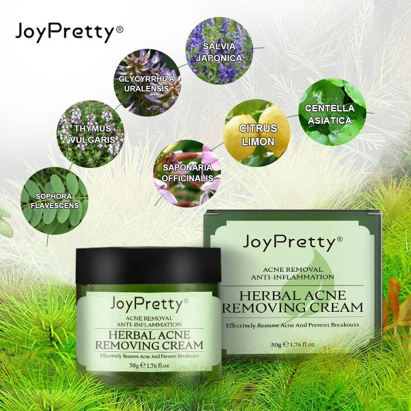 JoyPretty Herbal Anti-Acne Face Cream, 50g