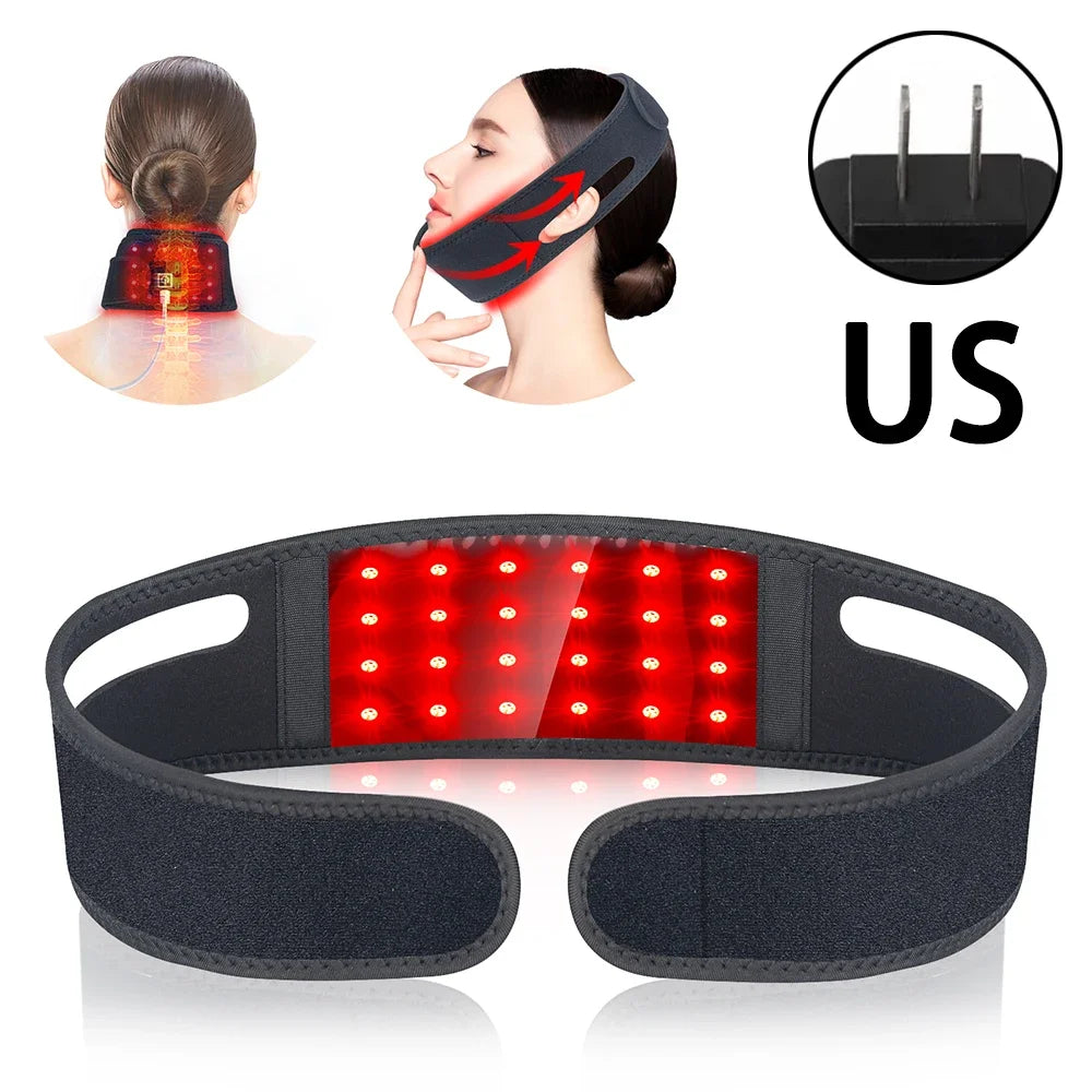 Astarexin 660nm and 850nm Red Light Therapy Neck Wrap
