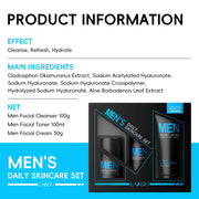 LAIKOU Men's 3-Step Skincare Set
