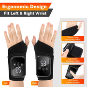 Electric Heating Wrist Massager with Vibration