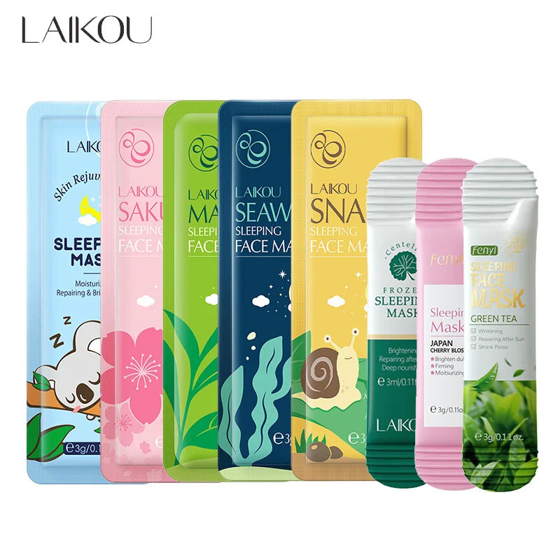 LAIKOU 8-Piece Facial Mask Set
