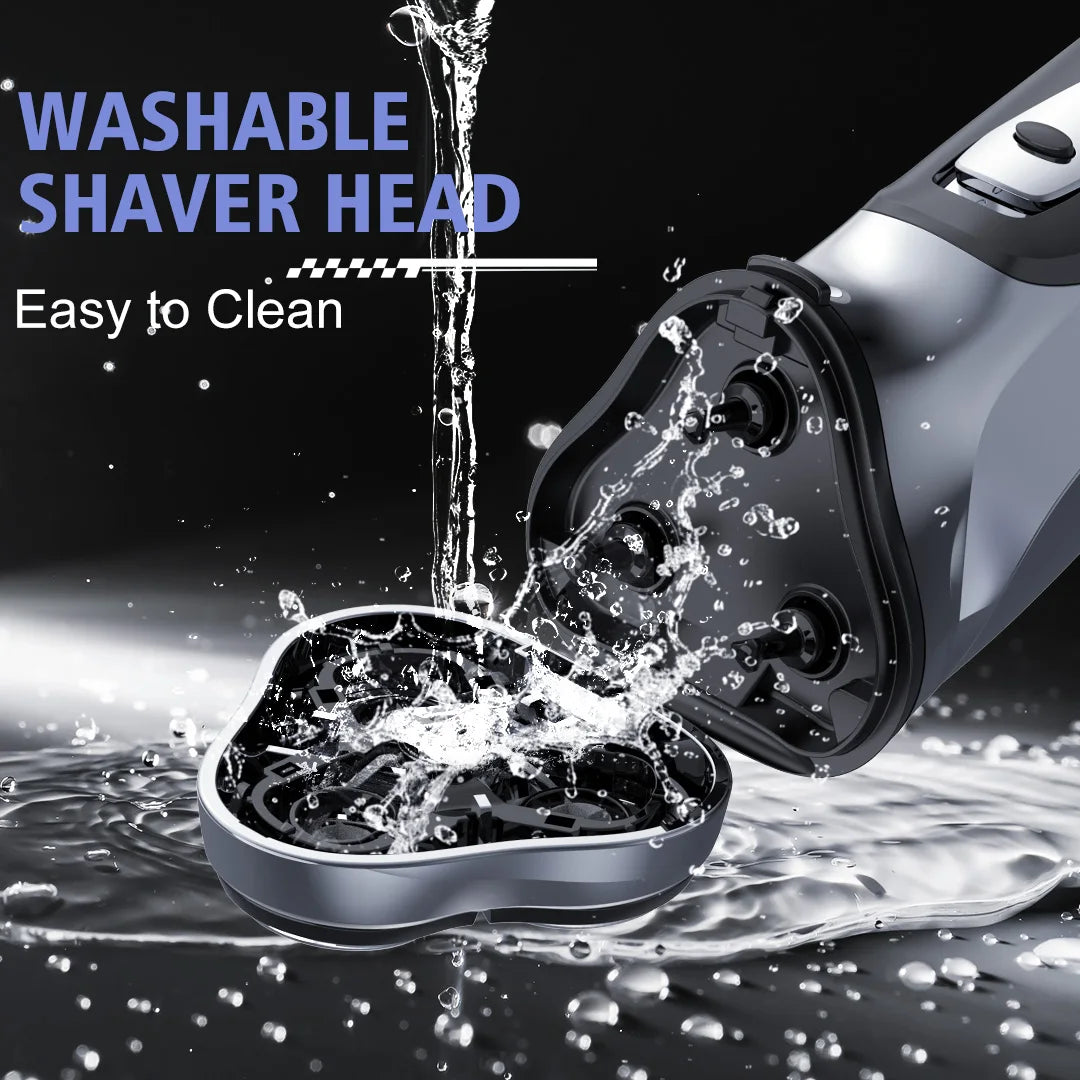 SEJOY BLASTO1 Rechargeable Electric Shaver with Floating Heads