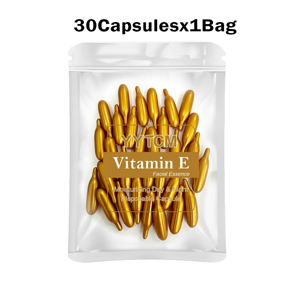 Vitamin E Facial Serum Capsules, 90 Capsules