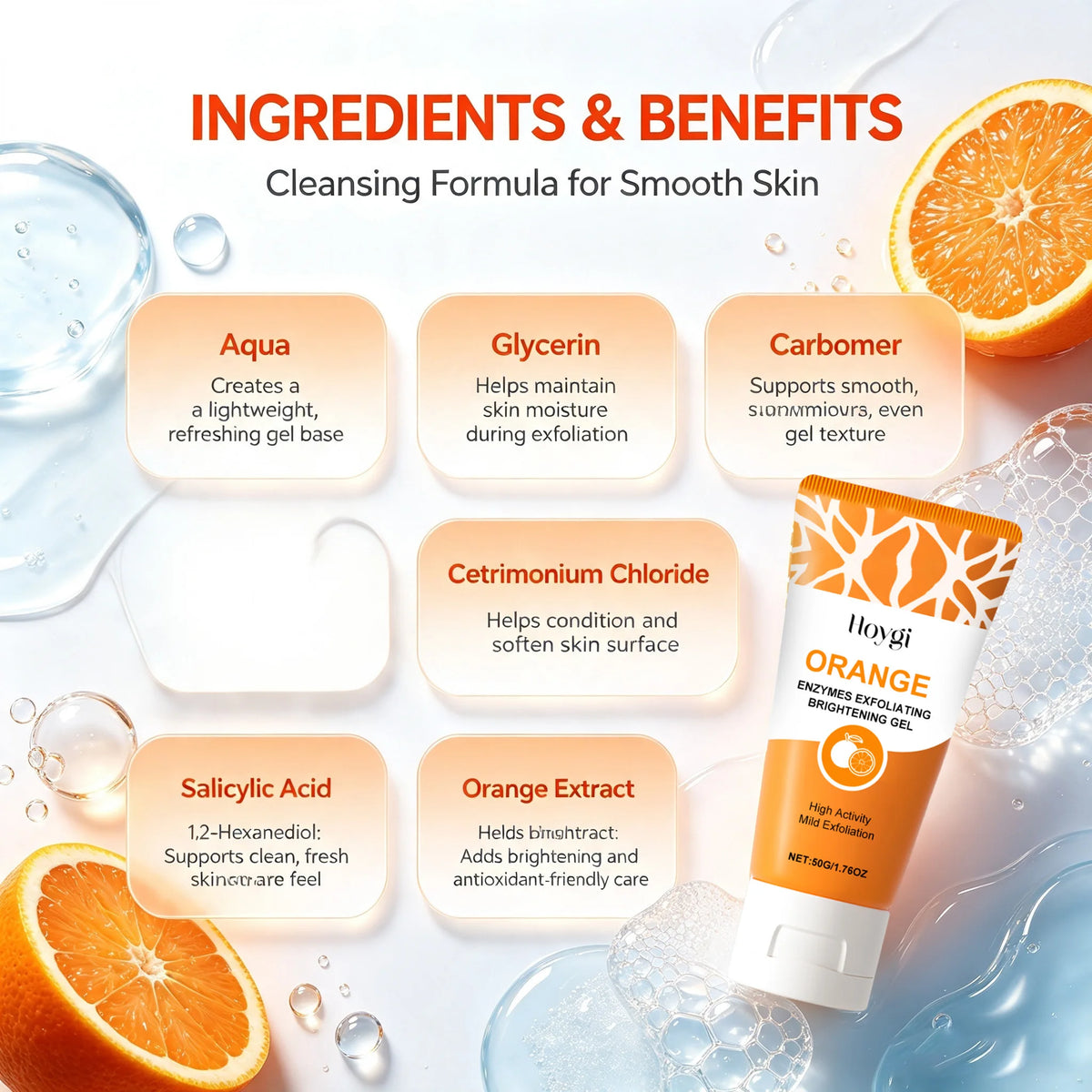 Enzyme Exfoliating Gel with Salicylic Acid