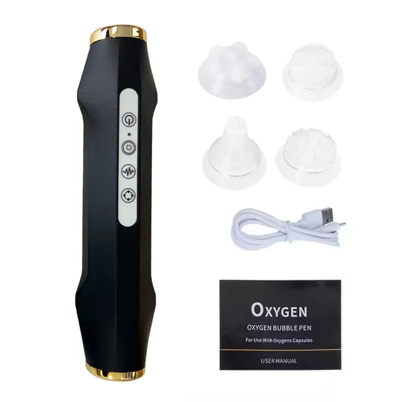Vilnason Portable CO2 Oxygen Bubble Facial Pen